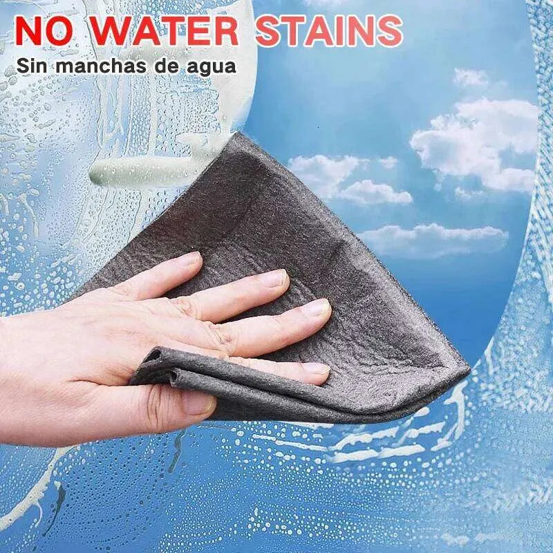 Thickened Magic Cloth Microfiber Cleaning Towels – Reusable Lint-Free Rags
