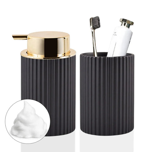 Bathroom Foaming Soap Dispenser – Hand and Dish Soap Storage Container